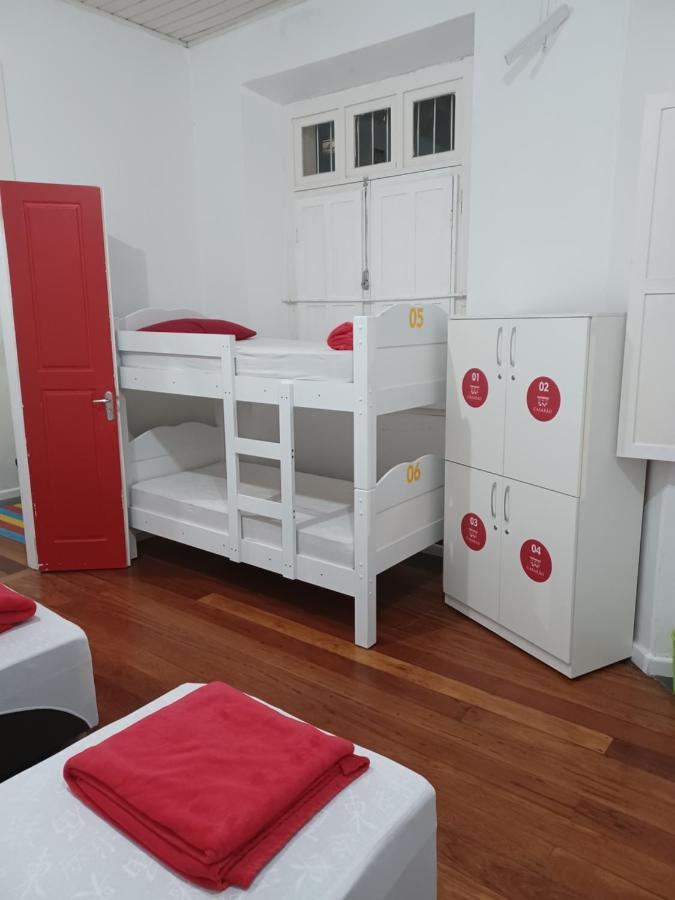 Casarao Hostel & Quartos Privados ฟลอเรียนอโปลิส ภายนอก รูปภาพ